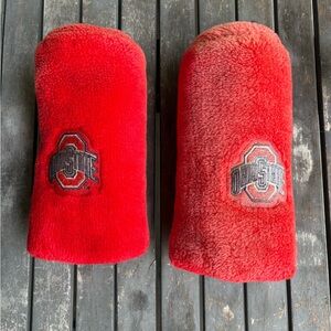 Vintage Red Ohio State Buckeyes Golf Club Covers